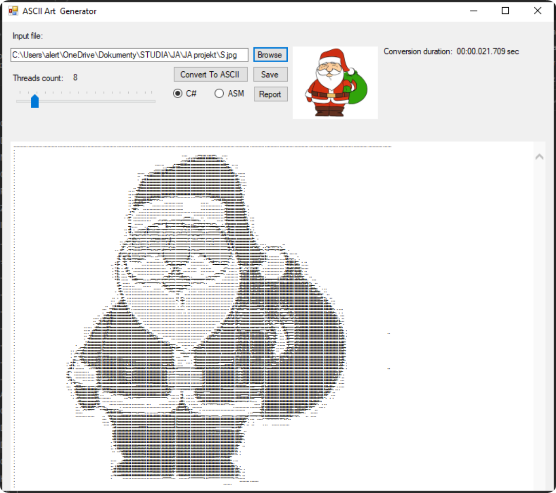 GitHub - rzetelnyStudent/Image-to-ASCII-art-converter: Windows desktop ...