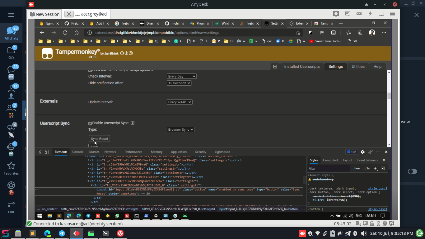 Add a button to force sync · Issue 1282 · Tampermonkey/tampermonkey · GitHub