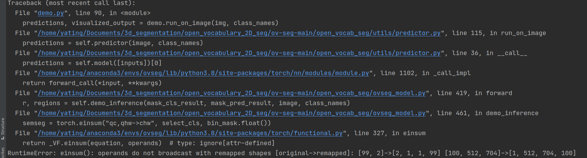 Why can't support 'CLIP_ENSEMBLE_WEIGHT > 0' using 'R101c + CLIP-ViT-B ...