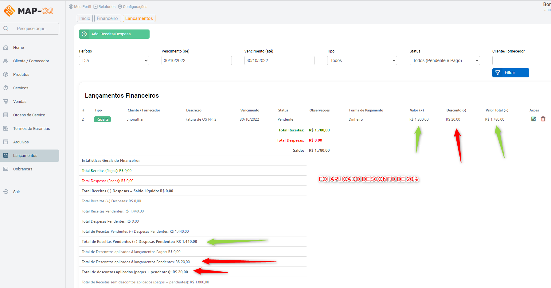 VERSÃO 4.39 ERRO % · Issue #1953 · RamonSilva20/mapos · GitHub