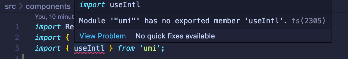 [Bug] 使用 pnpm 创建 Umi Max 项目时，无法从 umi 中引入 useIntl · Issue #8679 · umijs ...