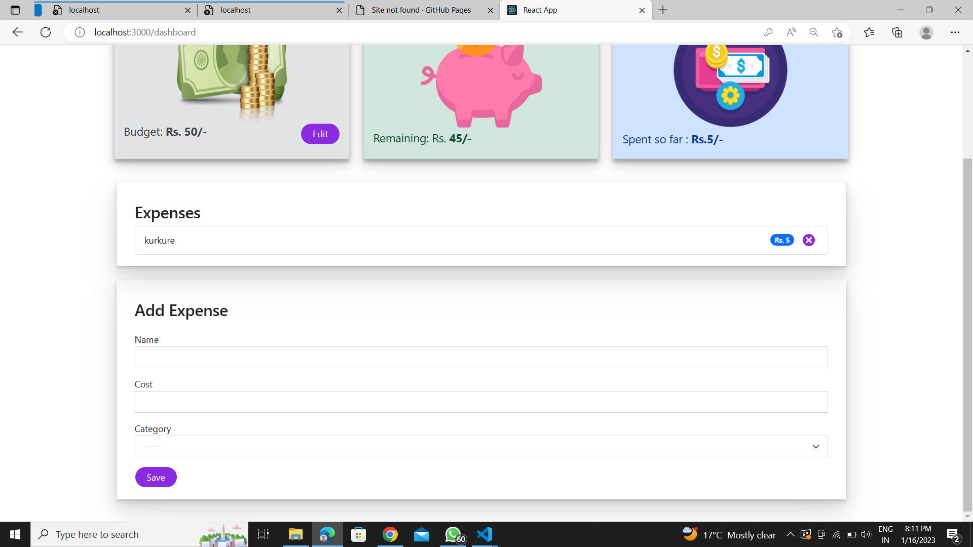GitHub - Anoop12345658/Money_tracker