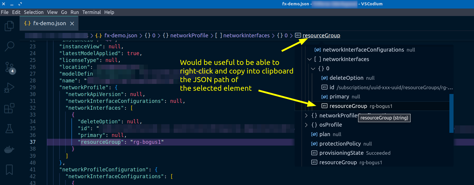 VSCodium_JSON_copy_element_path