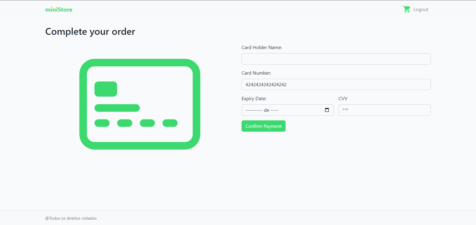 Github izaelgs ministore material de estudo sobre princ pios basicos