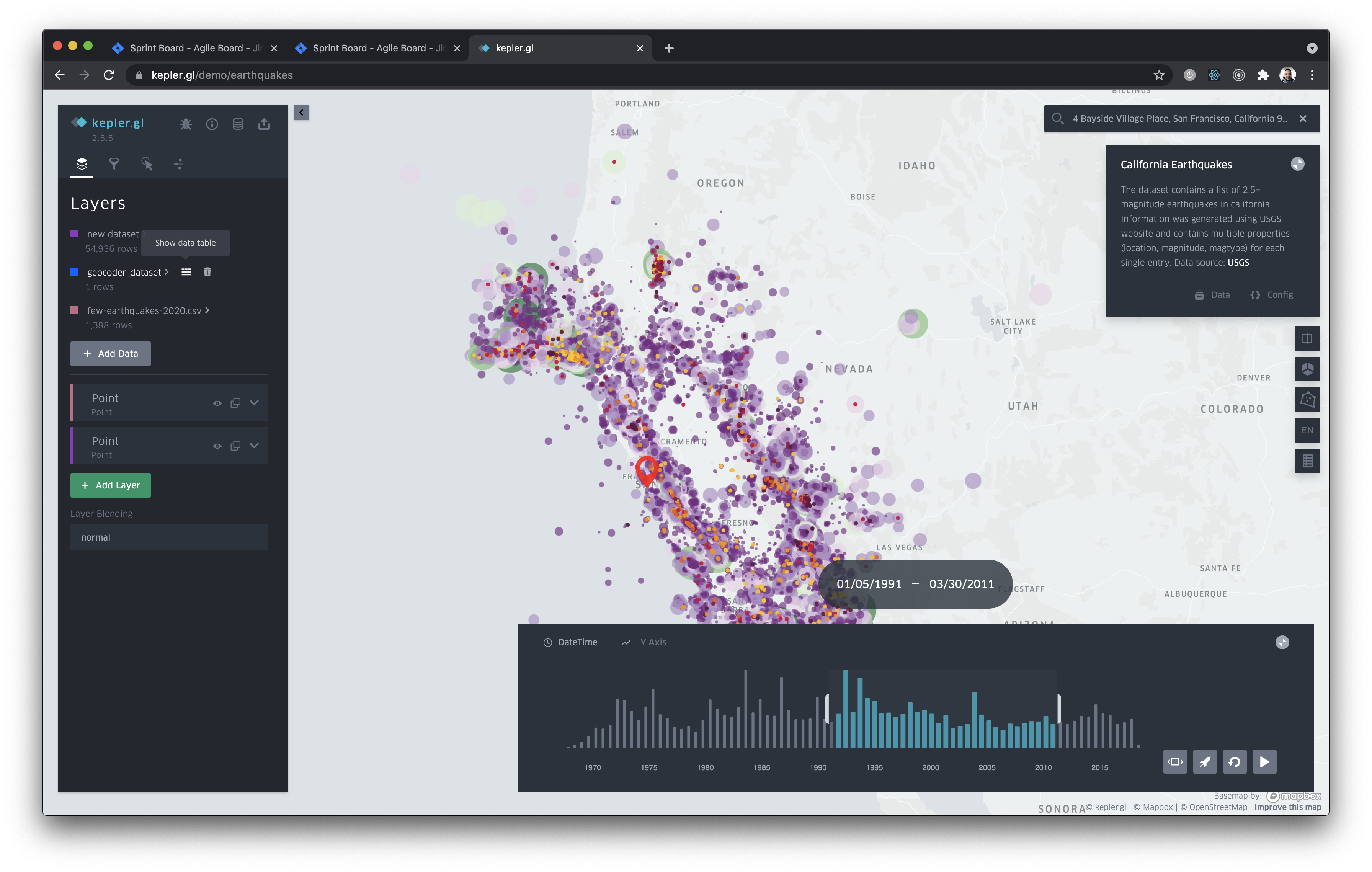 [Bug] Geocoder data is visible in the Layer and Filters tab · Issue ...