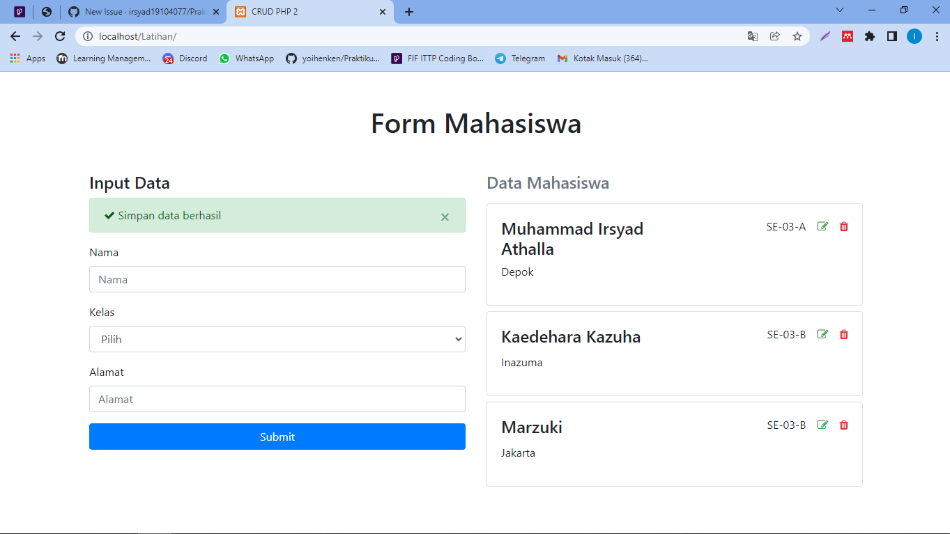 GitHub - irsyad19104077/Praktikum-Pemrograman-WEB