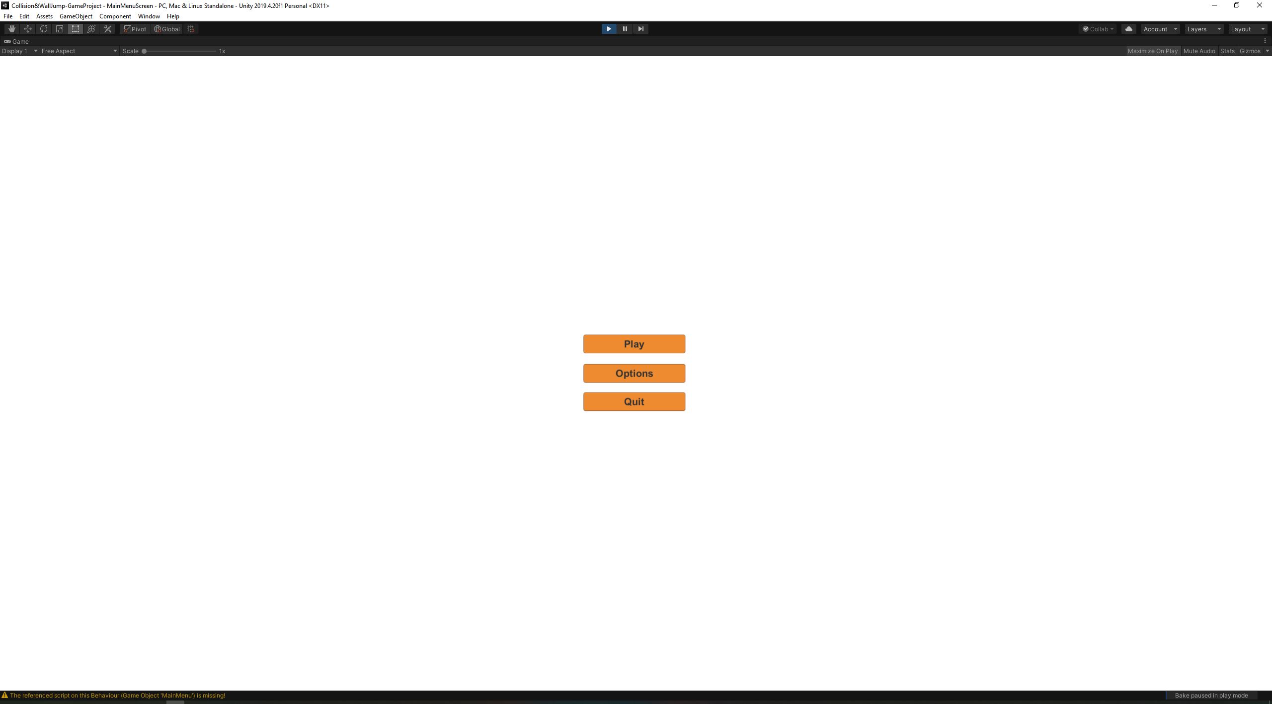 GitHub - kyi0113/2D-Unity-Video-Game: Personal Project for 2D unity ...