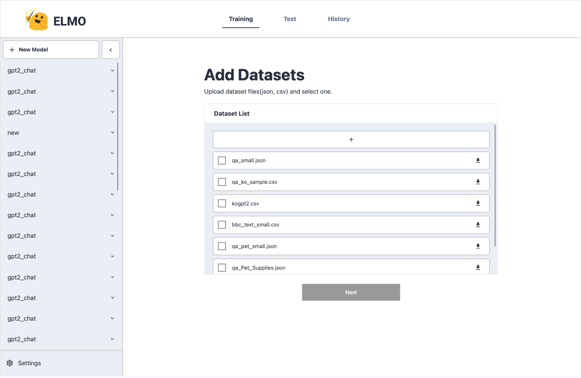 GitHub - project-elmo/project_elmo_backend: 인공지능에 대한 배경지식이 없어도 LLM을 ...