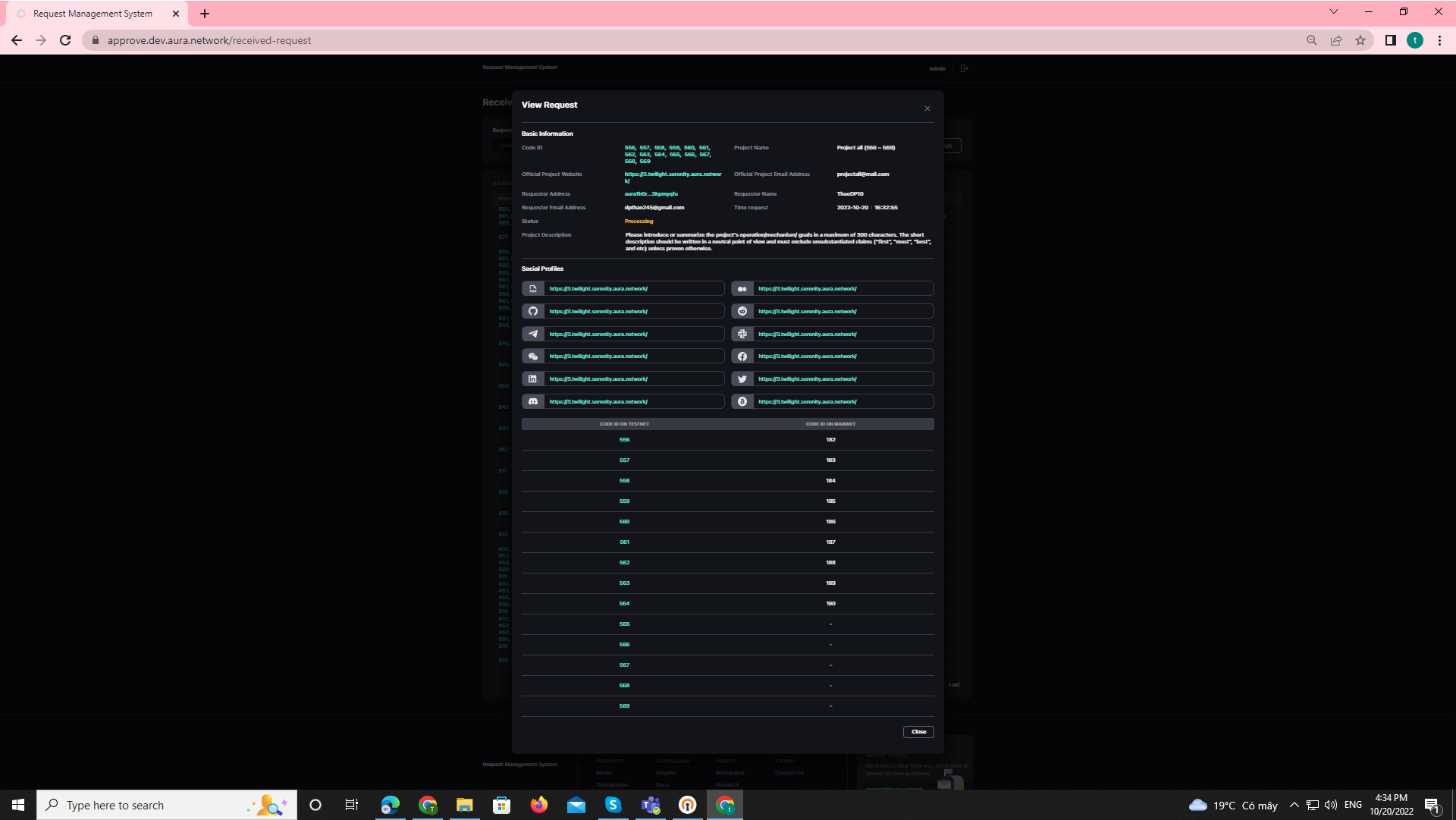 [Portal][Approve] Cannot approve request to deploy on mainnet · Issue ...