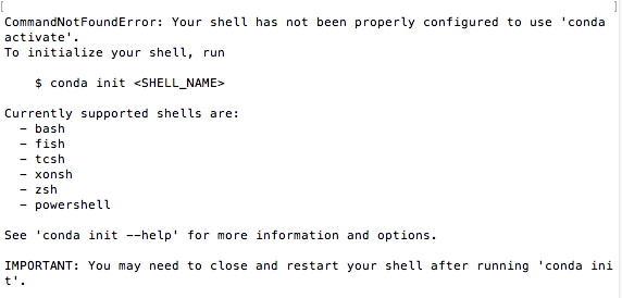 [BUG] Conda activate not working on macOS · Issue #32 · escape2020 ...