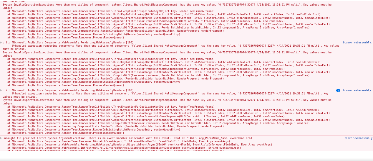 🐛 Bug valour duplicating messages and crashing · Issue 238 · ValourSoftware/Valour · GitHub
