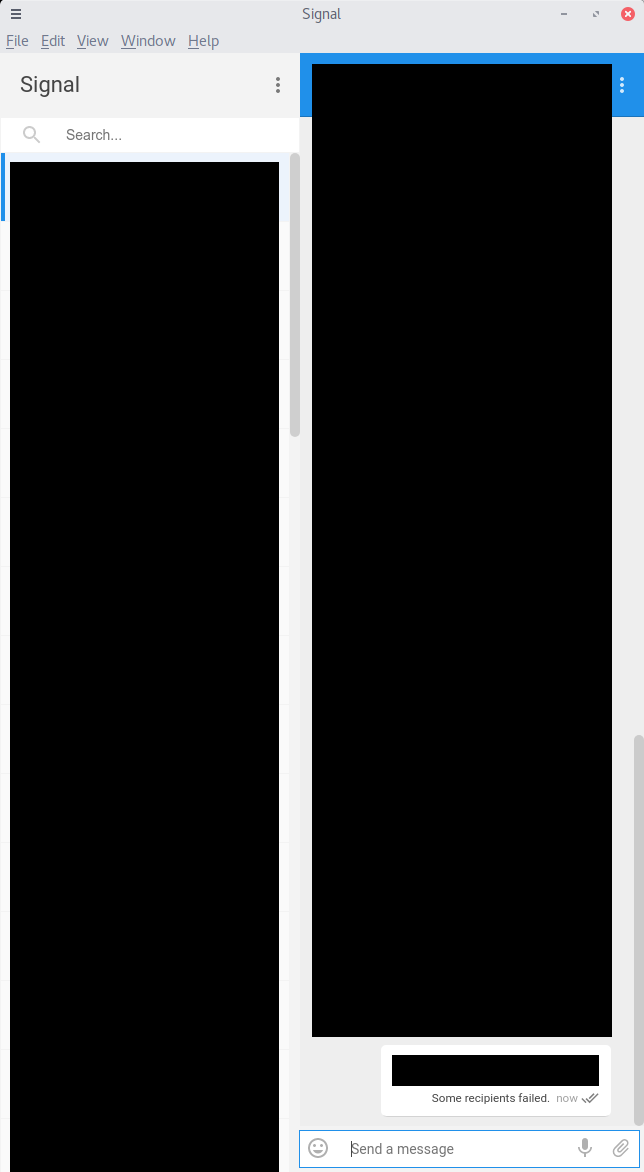User leaving Signal is not deleted from group chat · Issue #2095 ...