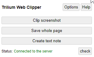 Web Clipper "searching" often. · Issue #1503 · zadam/trilium · GitHub