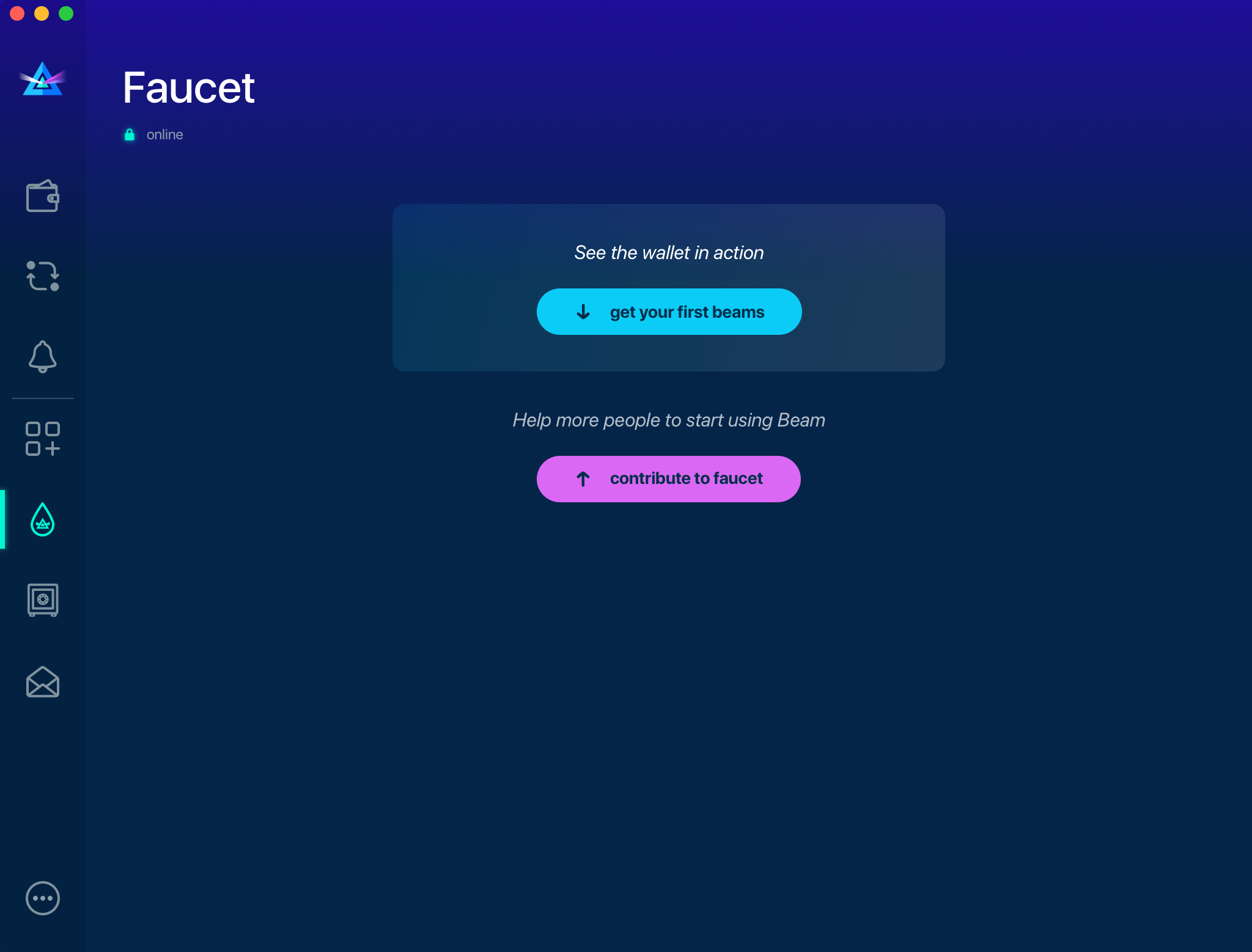 Faucet Dapp (flow fixes) · Issue #10 · BeamMW/beam-dapps · GitHub