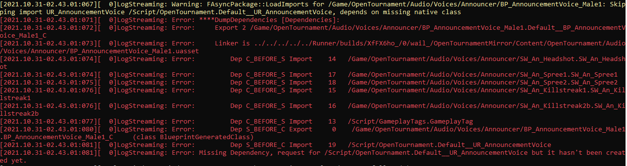 [BUG] Server crash on startup · Issue #251 · OpenTournament ...
