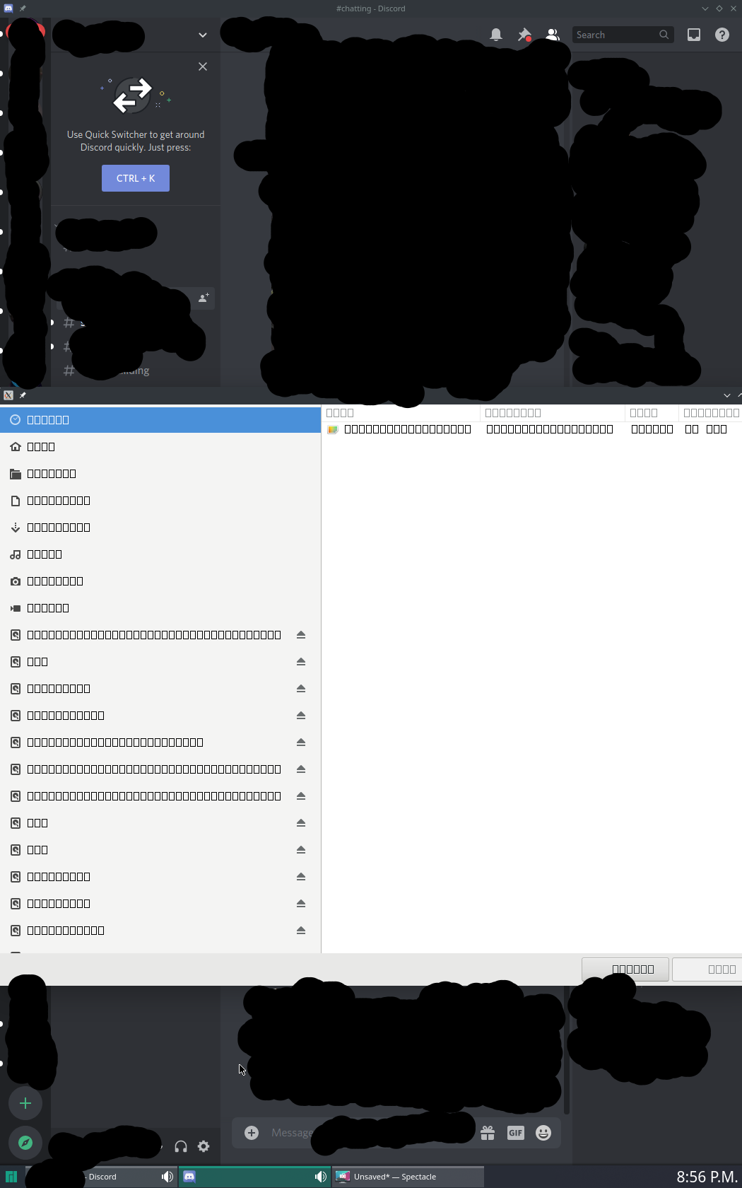 Bad Font Boxes In Manjaro Issue 84 Snapcrafters Discord Github
