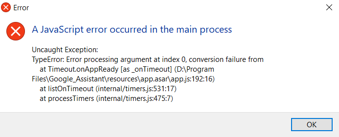 Javascript error in the main process · Issue #80 · Melvin-Abraham ...