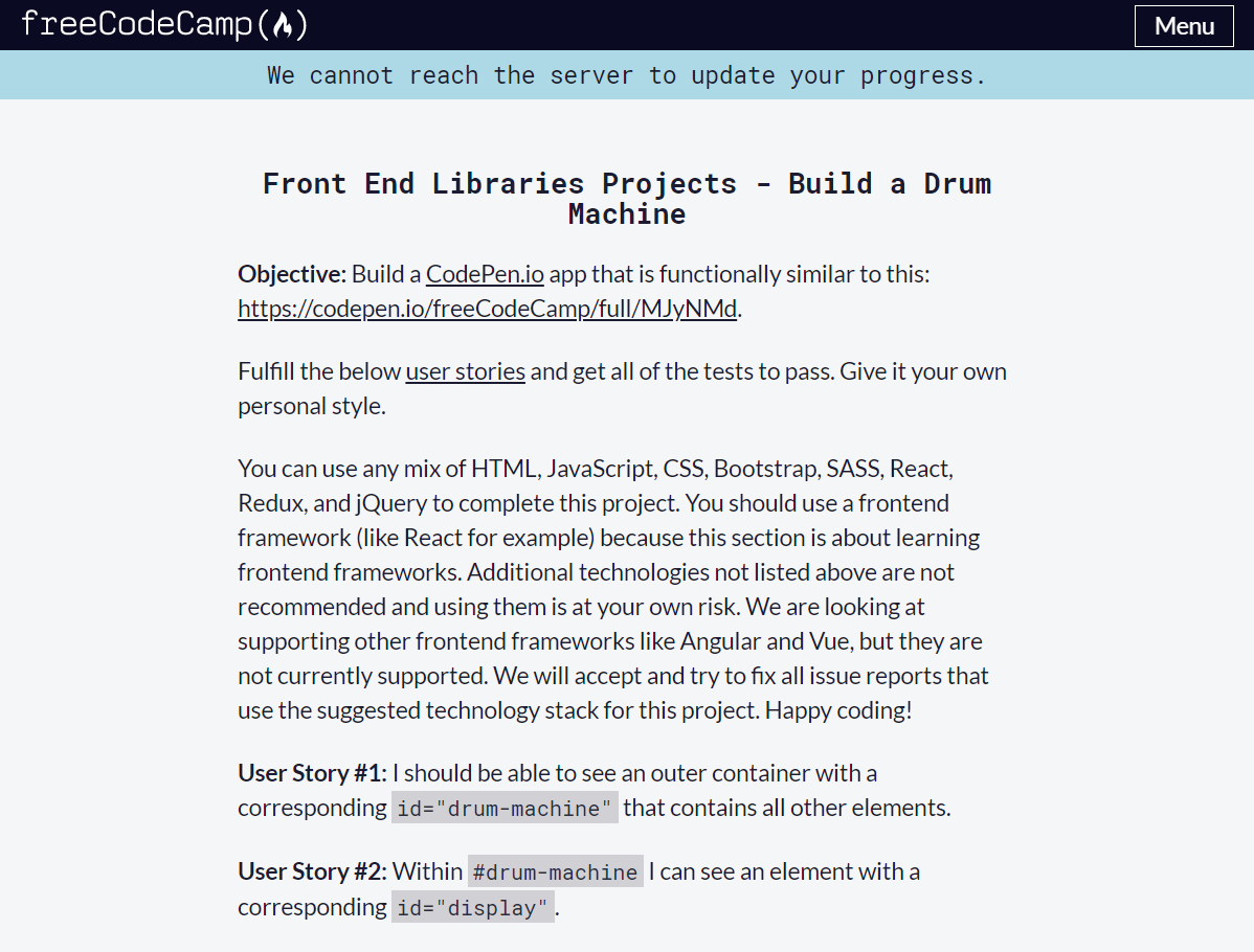Cannot save new progress · Issue #37719 · freeCodeCamp/freeCodeCamp ...