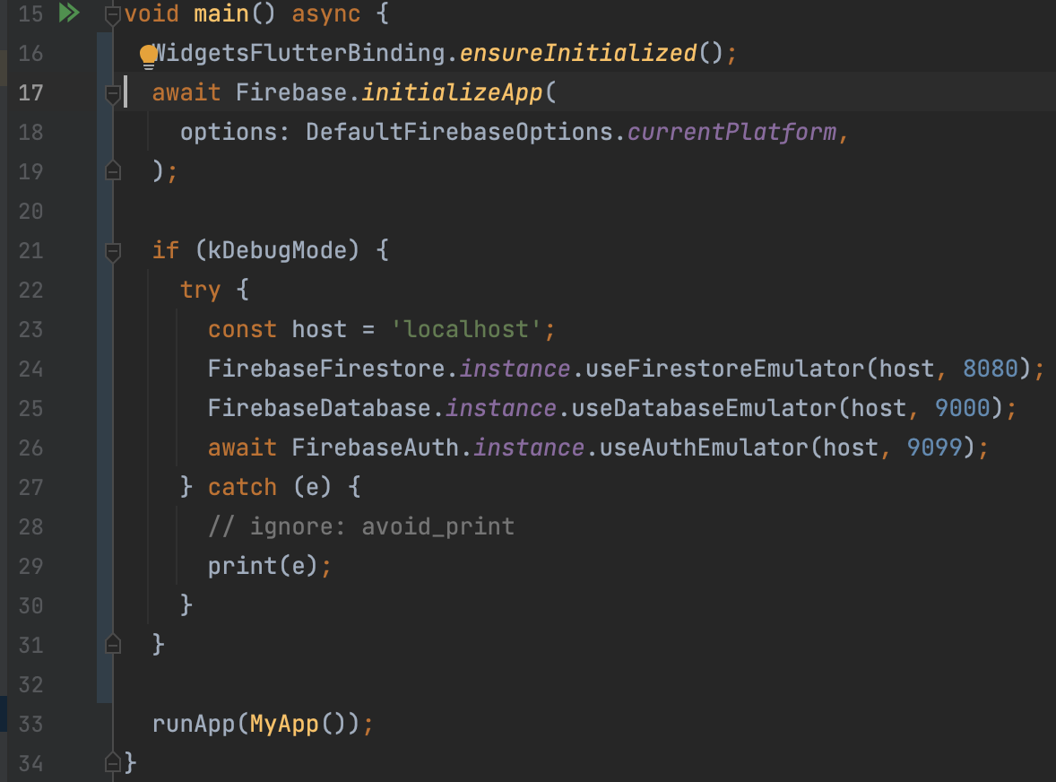 The realtime database emulator cannot be used as expected issue 5470