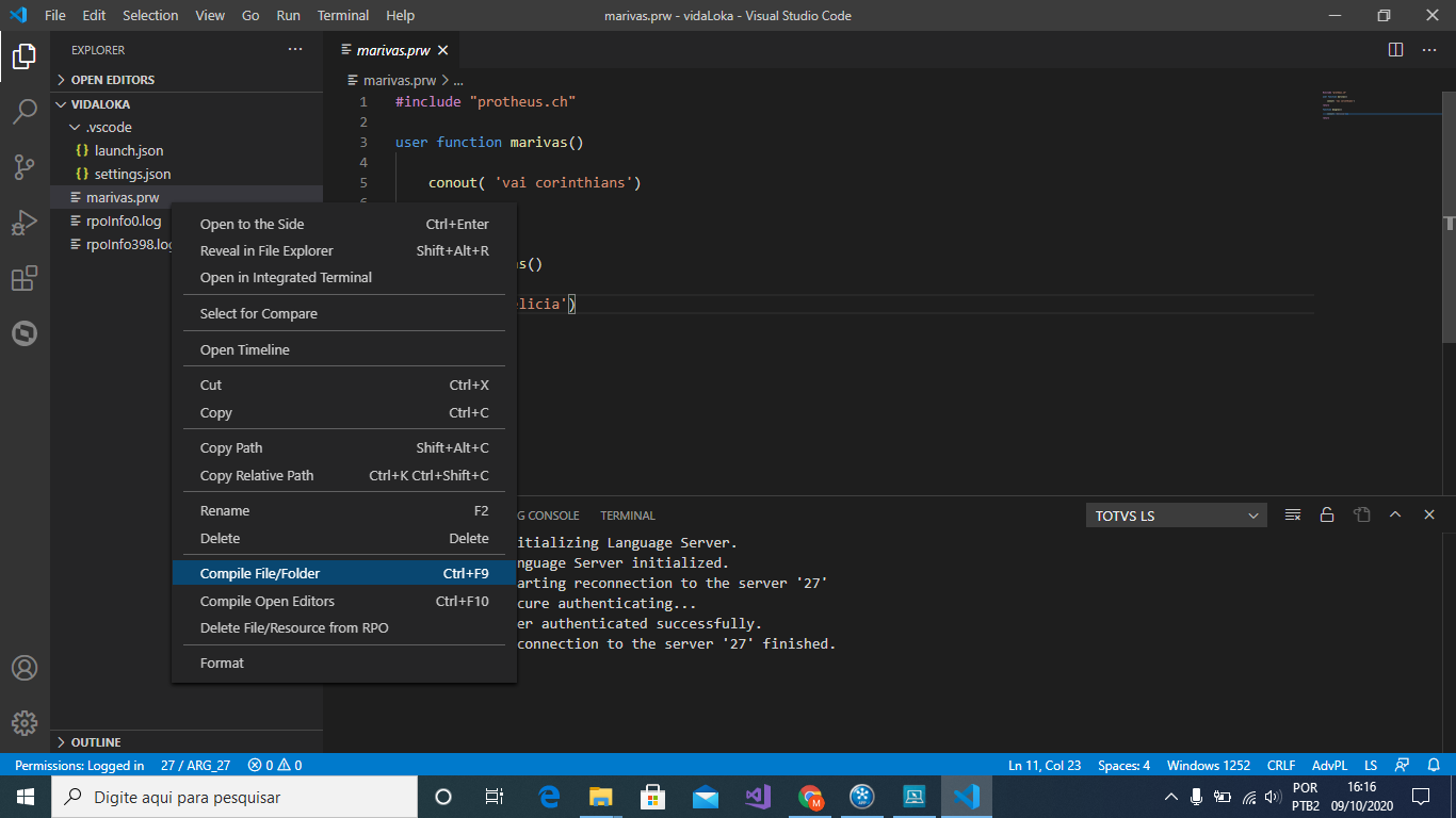 VsCode não compila · Issue #539 · totvs/tds-vscode · GitHub