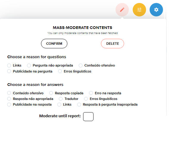 Mass moderate