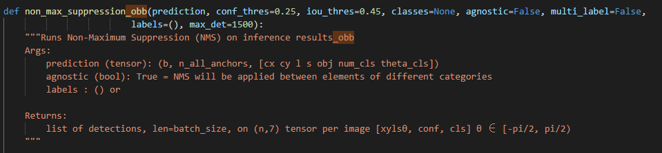 转换C++代码，最后解析，请教： · Issue #144 · hukaixuan19970627/yolov5_obb · GitHub