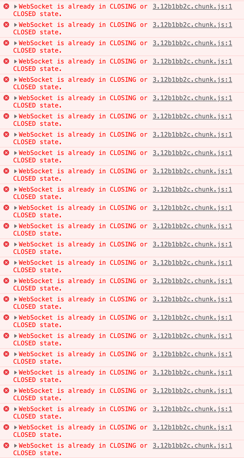 Websocket console errors · Issue #415 · bancorprotocol/webapp-v2 · GitHub