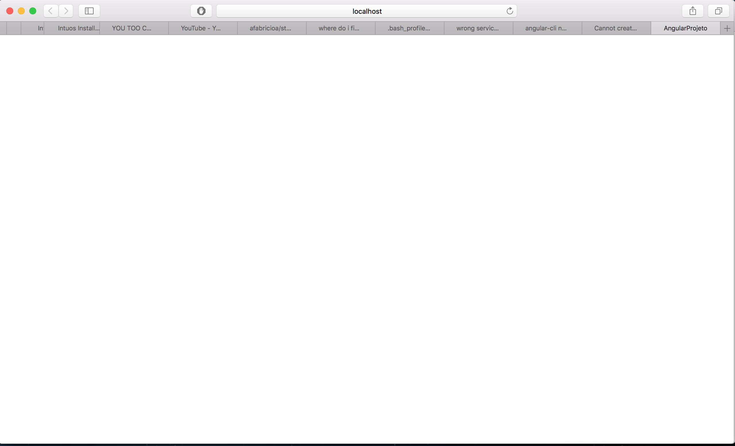 I don't get anything in components, not rendering anything even a