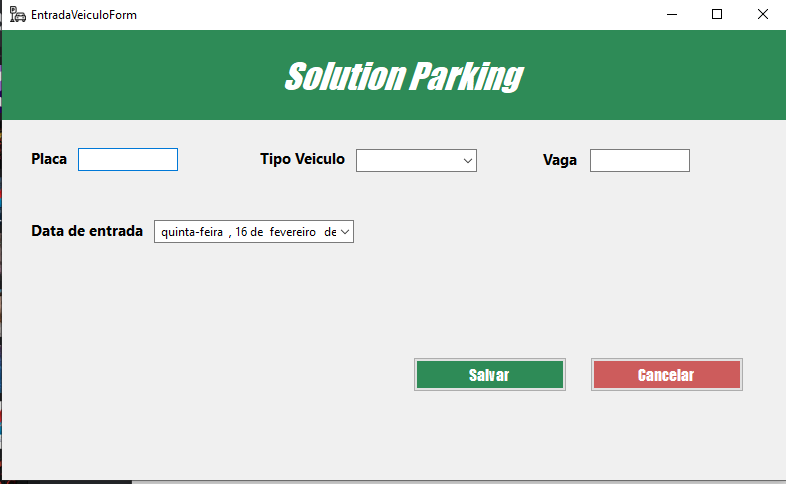 GitHub - EmmanuelMartins21/SolutionParking