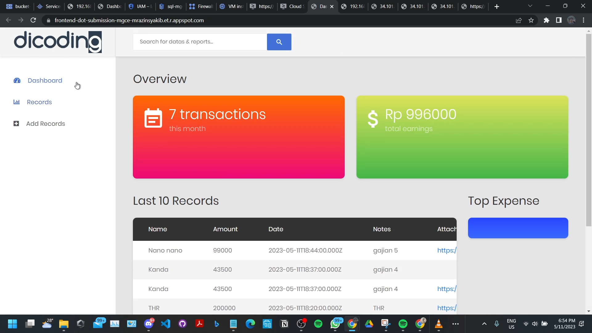 GitHub RazinSyakib43/MoneyTrackerApp A web app to record users
