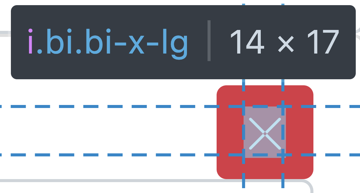 `x-lg` rendered incorrectly · Issue #1238 · twbs/icons · GitHub