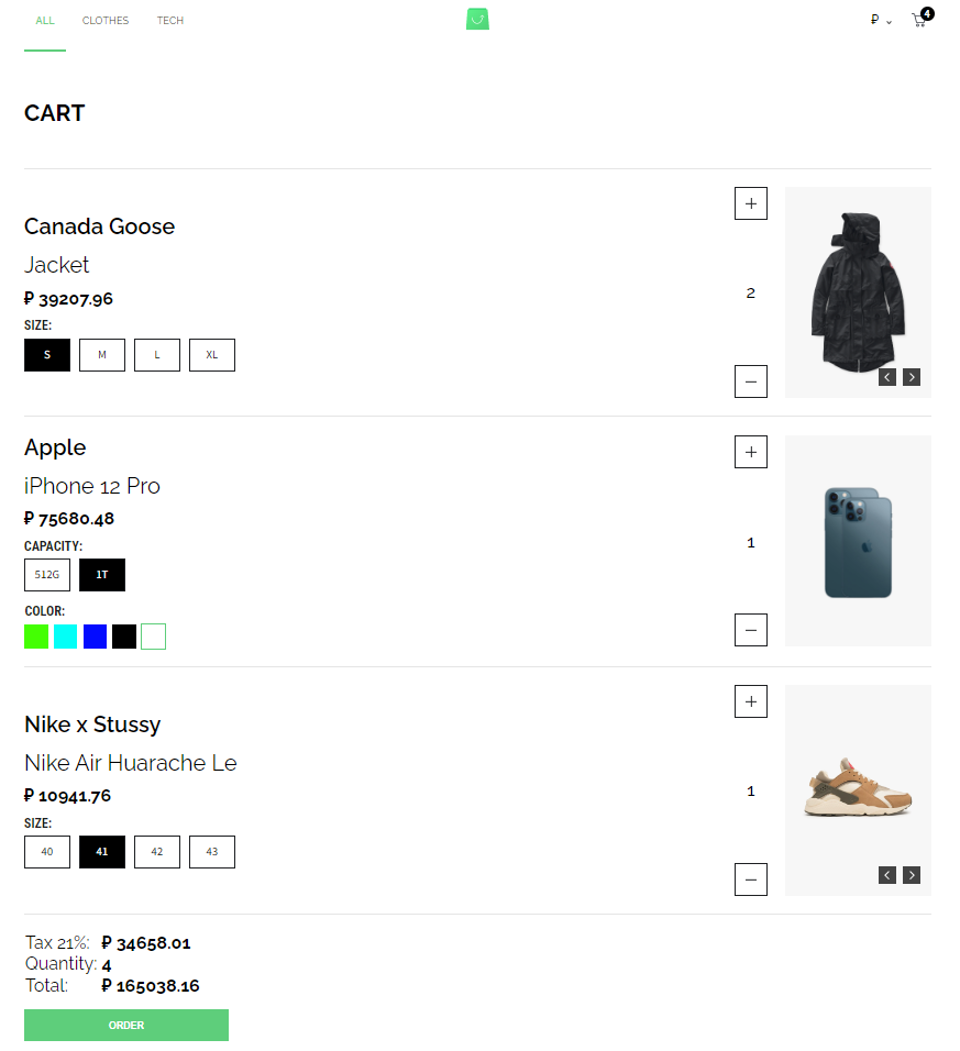 GitHub - zmudzkikamil/ecommerce-web-app: eCommerce, online shop - react ...
