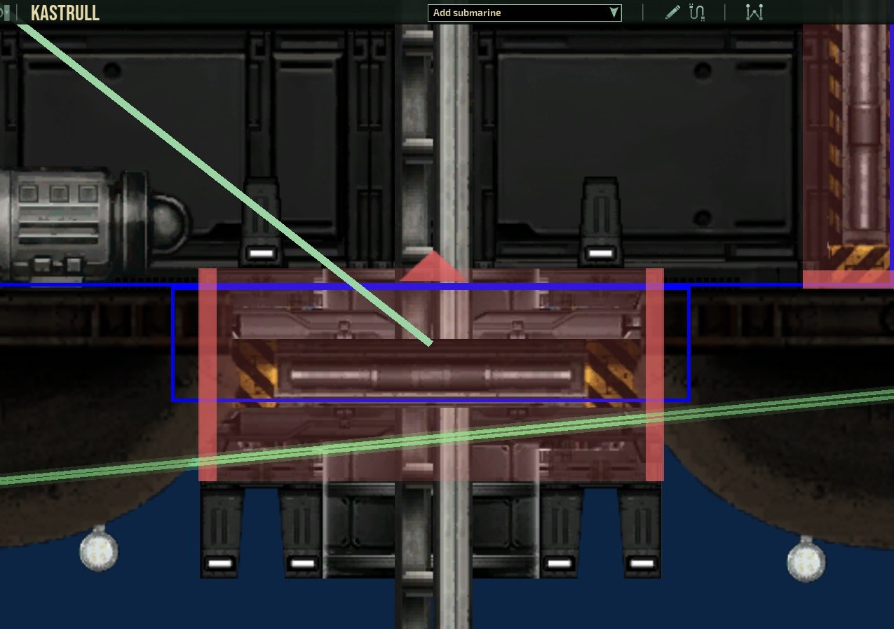 Kastull's lower aft docking port (hatch) is missing a gap · Issue 5305