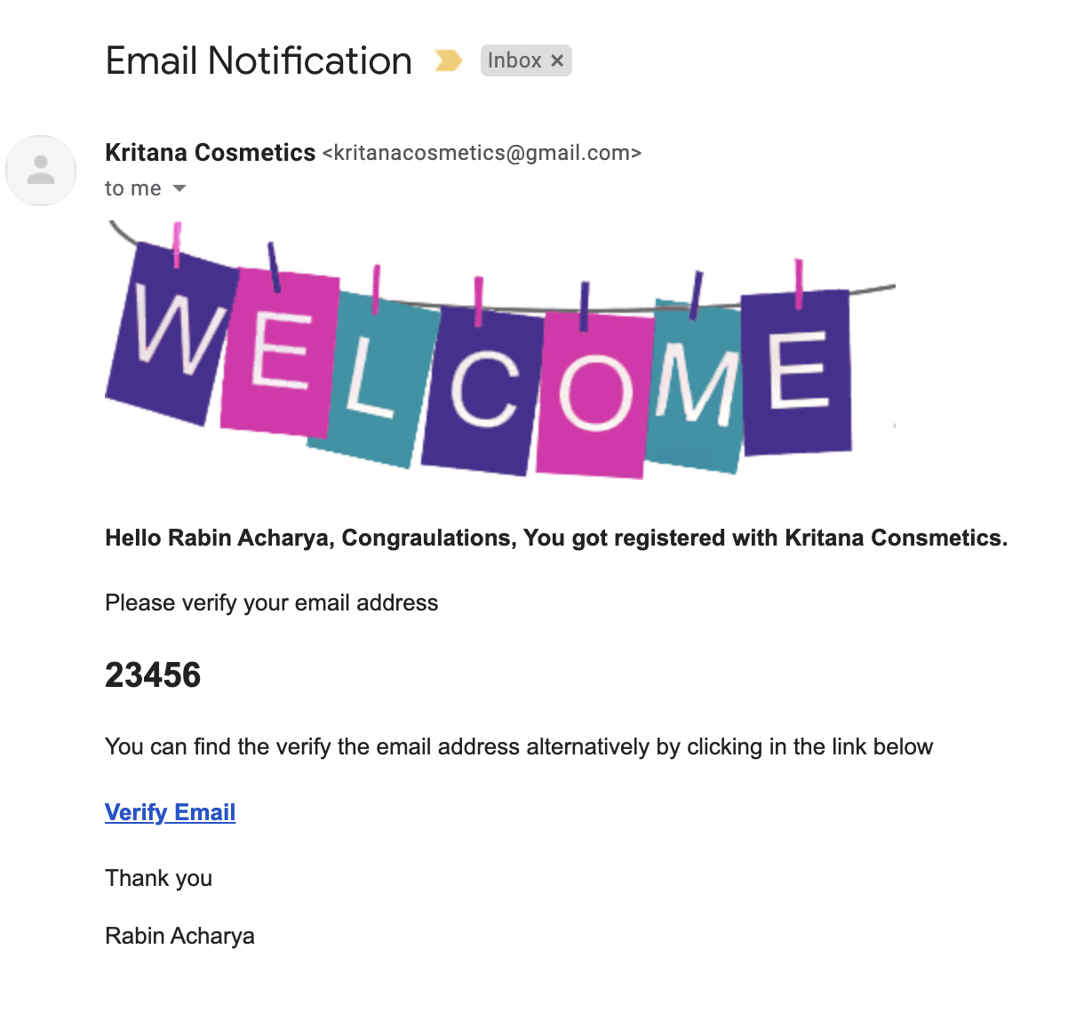 send email notification laravel