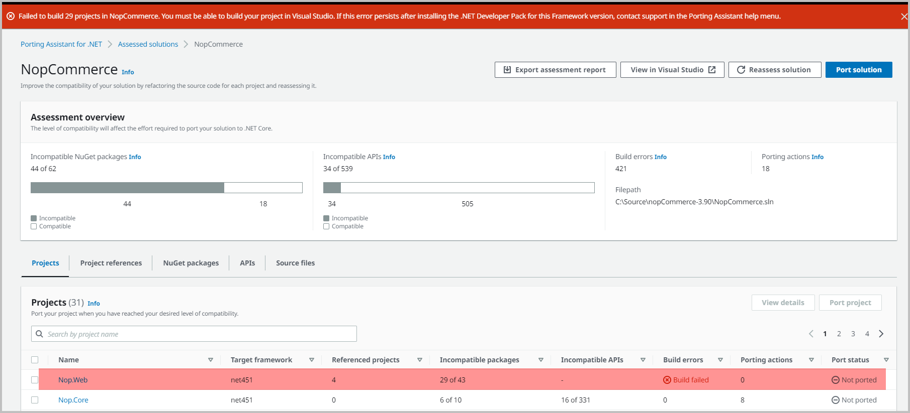 Error building application when multiple instances of msbuild are on