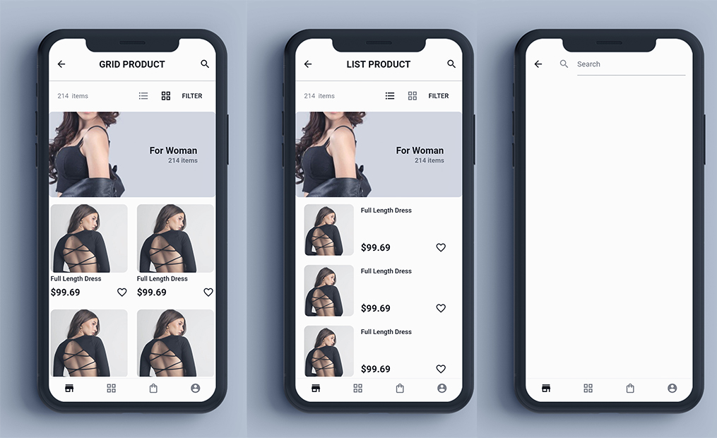 G Thara Cloth Store UI Template In Flutter with null safety - 5