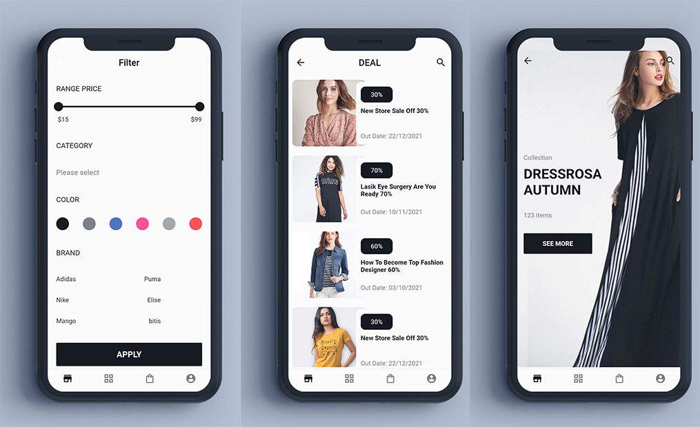 G Thara Cloth Store UI Template In Flutter with null safety - 6