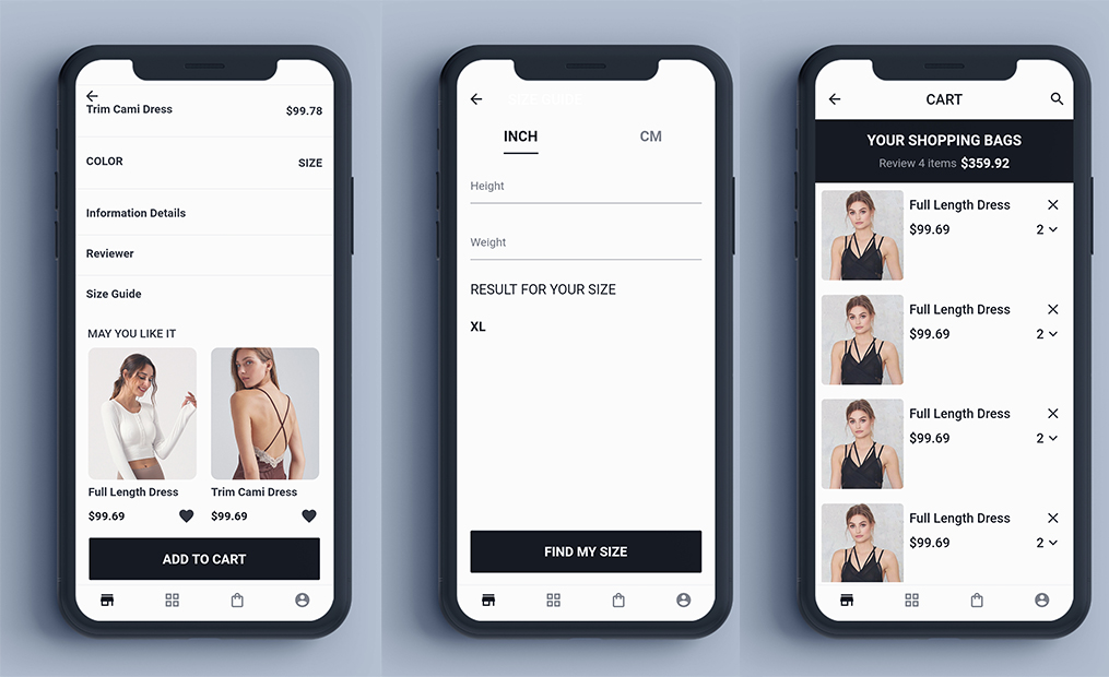 G Thara Cloth Store UI Template In Flutter with null safety - 8