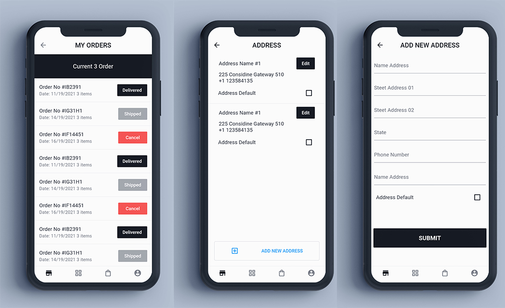 G Thara Cloth Store UI Template In Flutter with null safety - 11