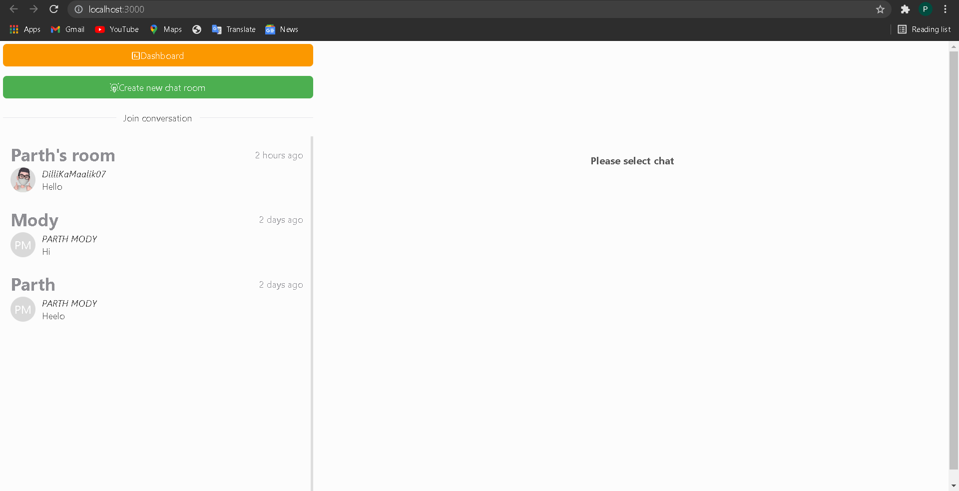 GitHub - ParthMody/WebApp-Chatter: A web app for chatting online
