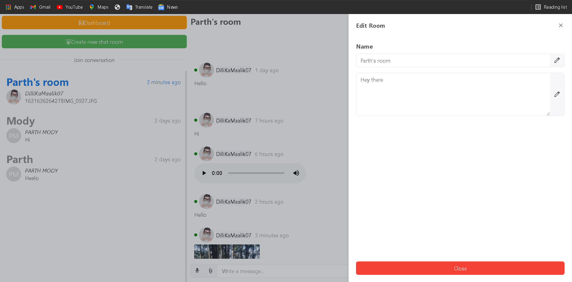 GitHub - ParthMody/WebApp-Chatter: A web app for chatting online