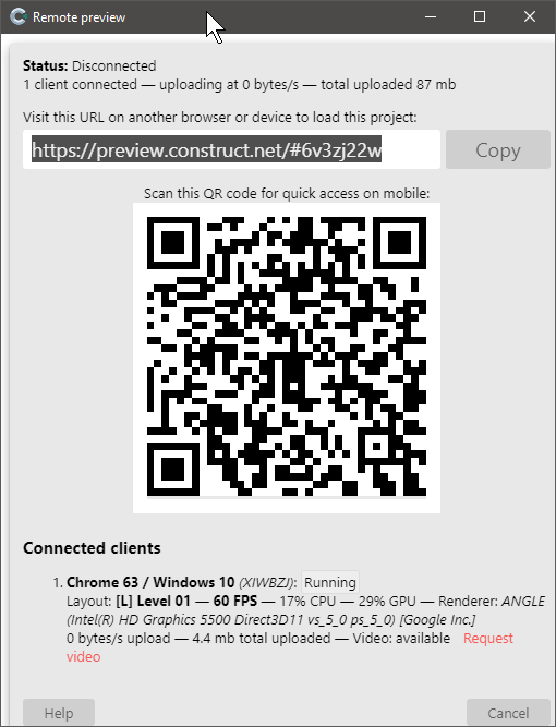 Remote preview can't be up for a long time · Issue #1146 · Scirra ...