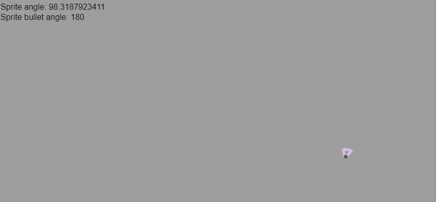 Bullet behavior: when bullet is stopped the angle of motion gets set to ...