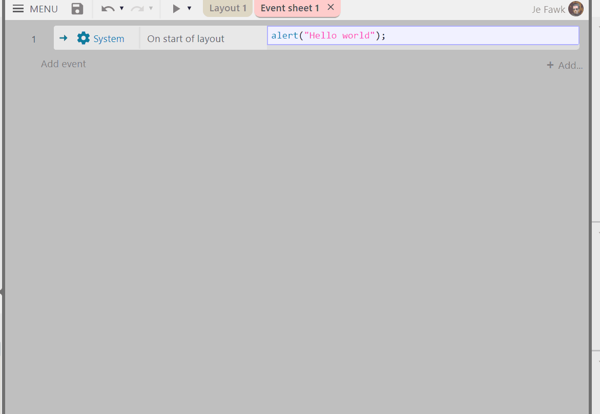 Pressing D will disable the JS script but won't show anything · Issue ...