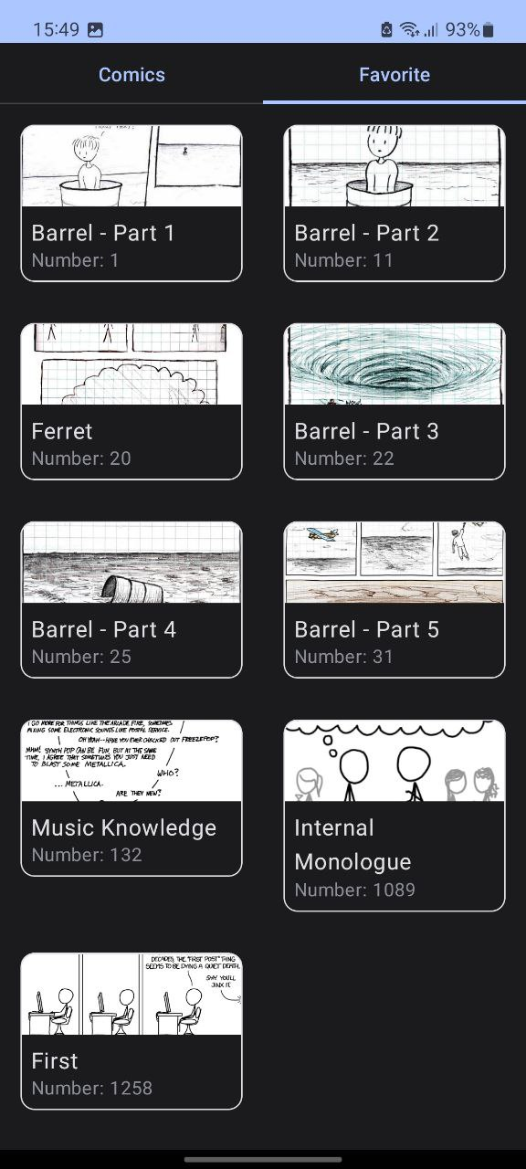 GitHub PaulMakdel/xkcdmobileapp Mobile application for xkcd comics