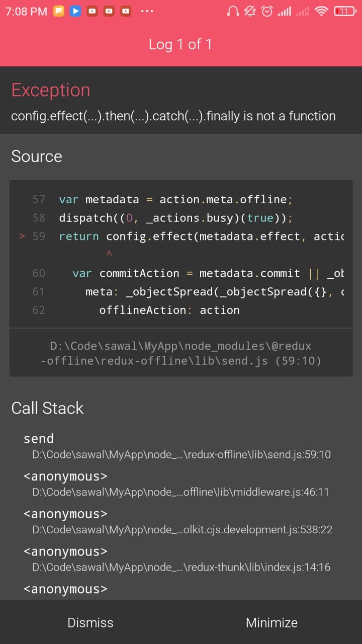 finally is not a function when dispatching action · Issue #416 · redux ...