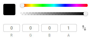 MudColorPicker doesn't update RGB field values when using RGB Slider ...