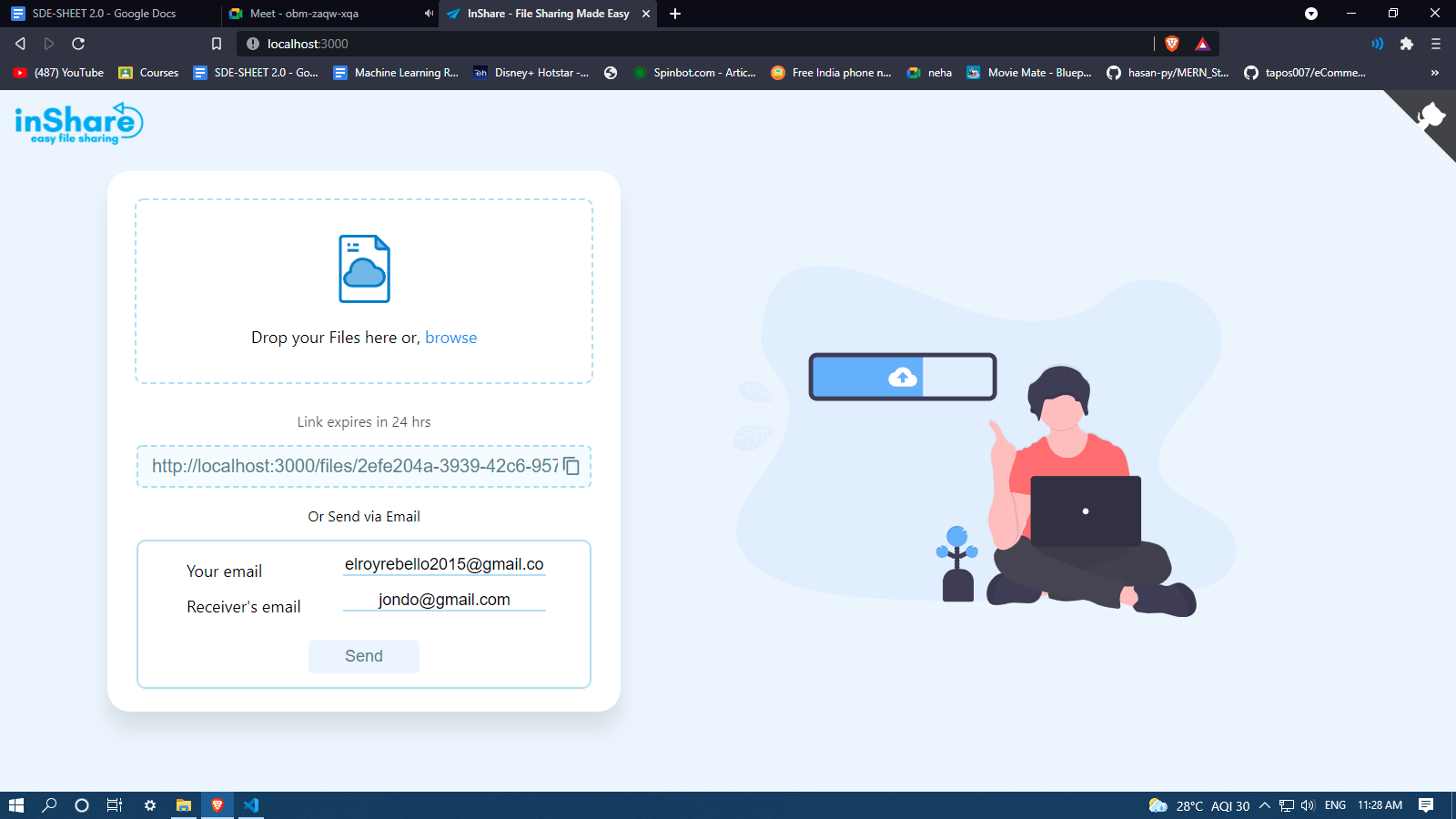 GitHub - ElroyRebello/file-sharing-app-node-js