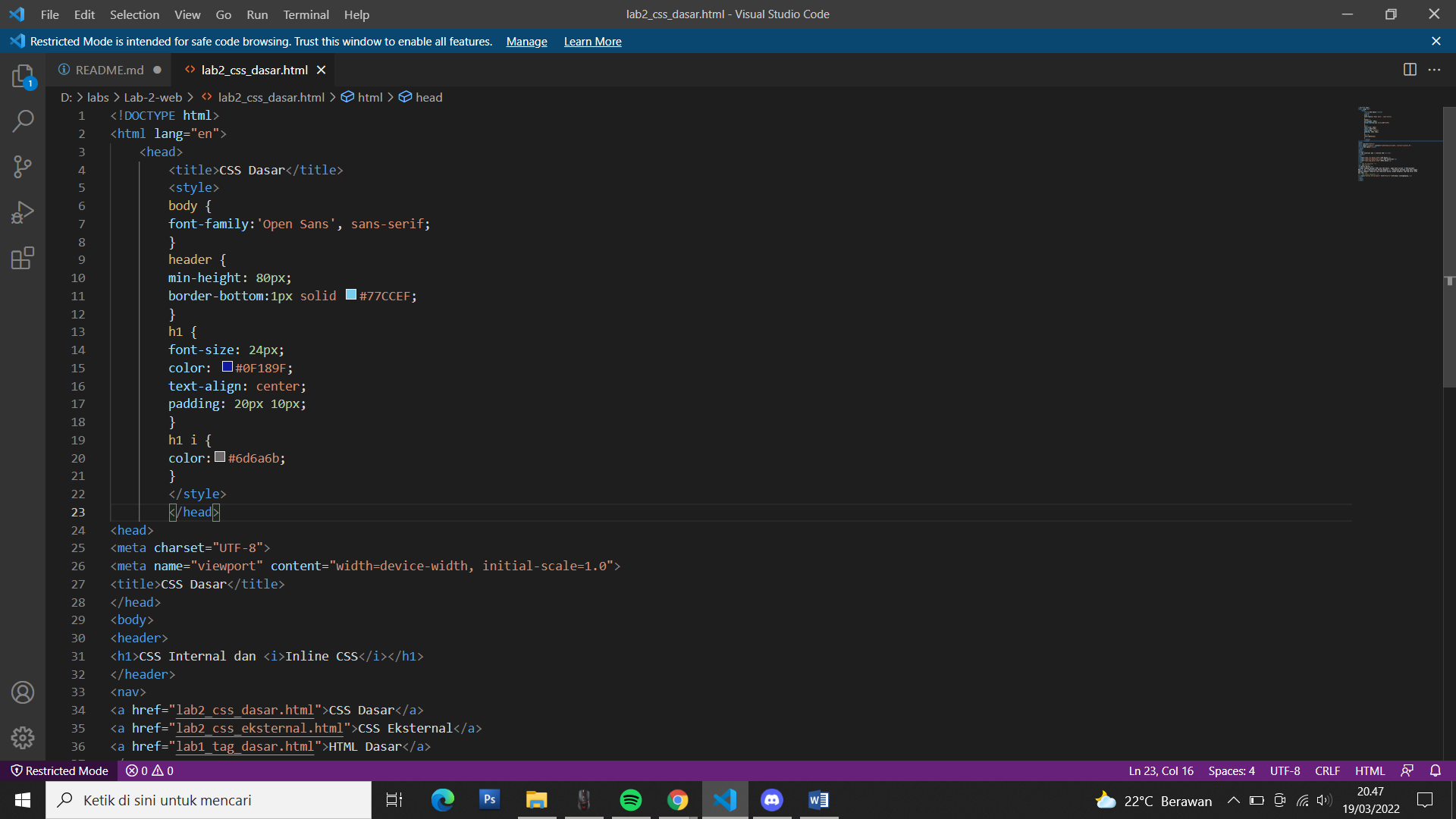 GitHub - wandasetya/Lab-2-web
