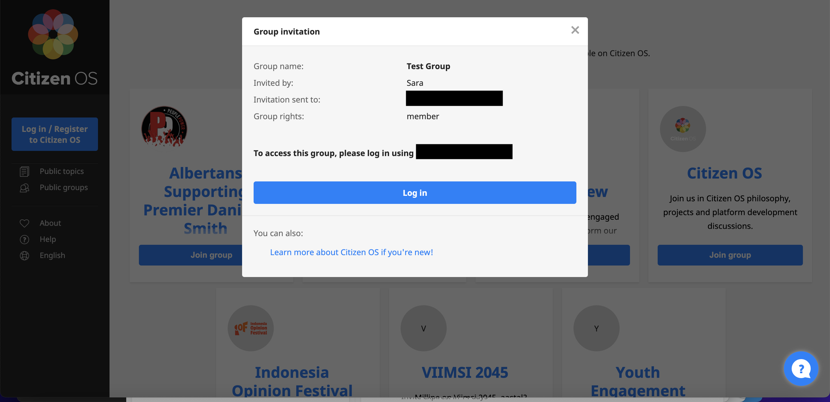 Public groups invite login very broken · Issue #1190 · citizenos ...